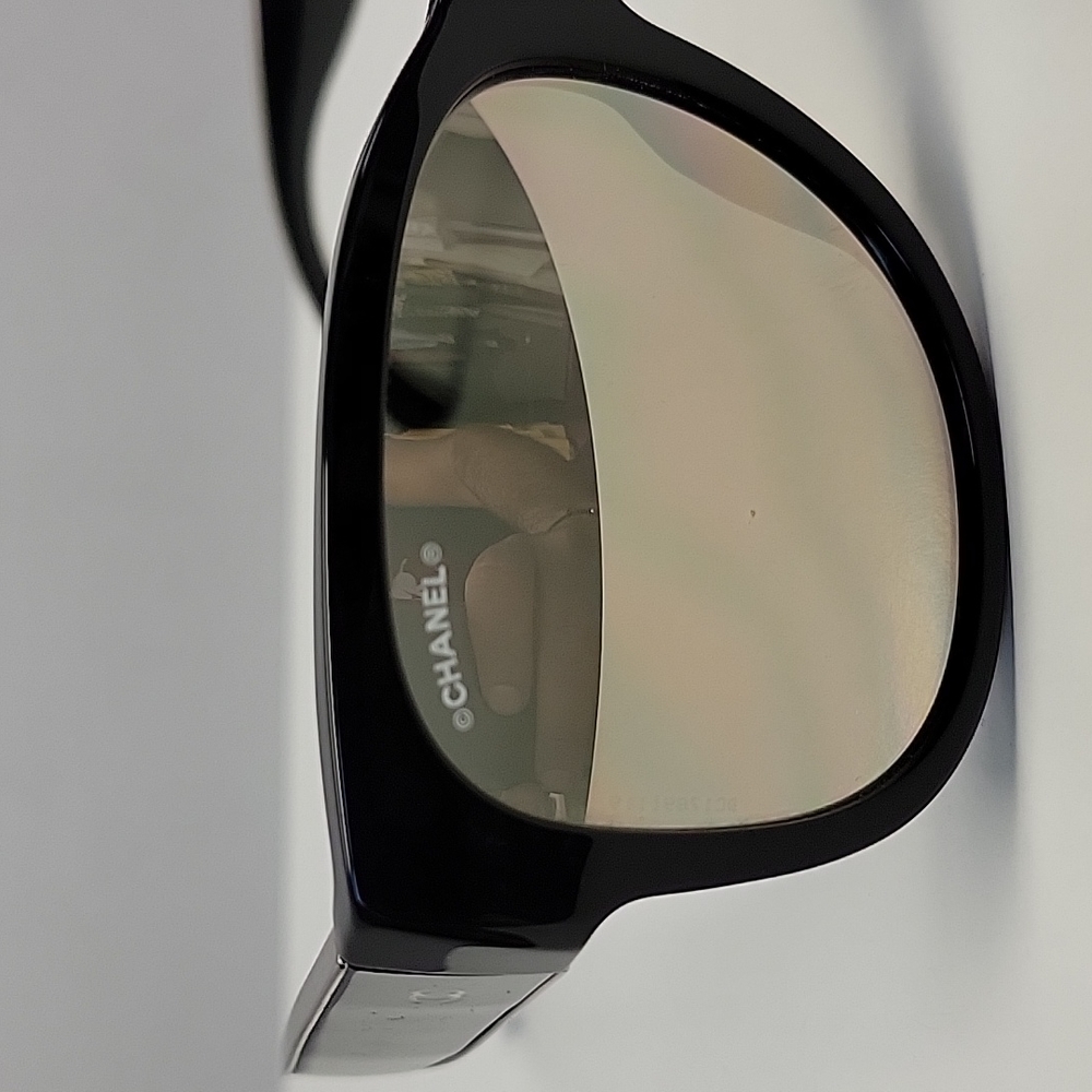 Authentic Chanel Black Sunglasses - Picture 3 of 9